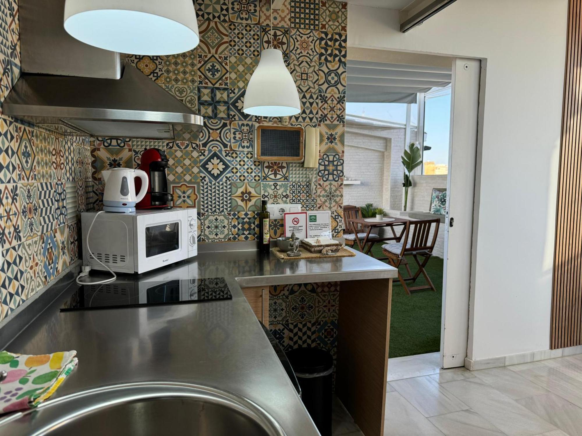 Atico De La Sultana Con Terraza Privada Apartment Kordoba Bagian luar foto