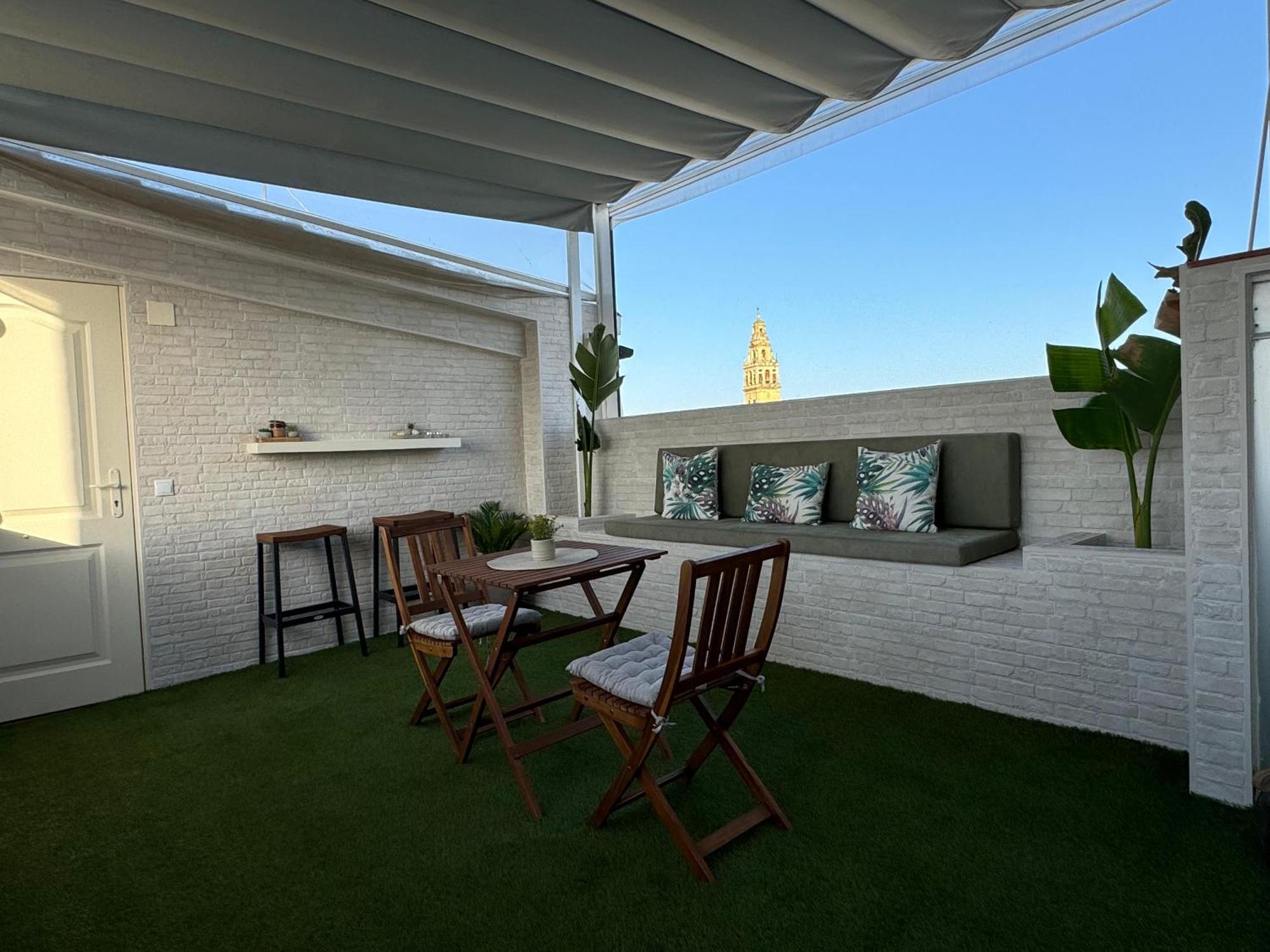 Atico De La Sultana Con Terraza Privada Apartment Kordoba Bagian luar foto